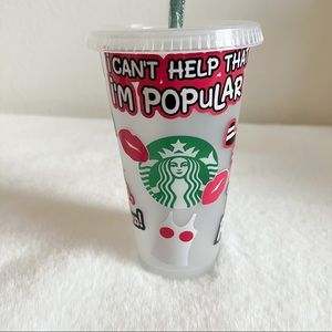 Mean Girls Themed Venti Cold Cup Starbucks Tumbler